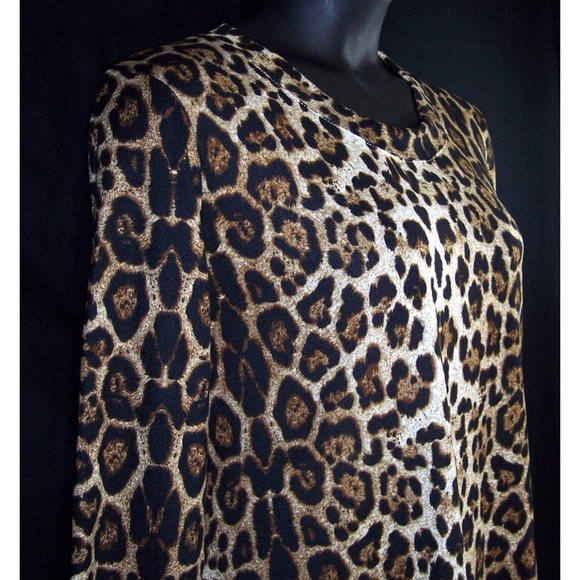 NEW Spoiled Rotten USA 2X Leopard Print Top - Picture 6 of 8